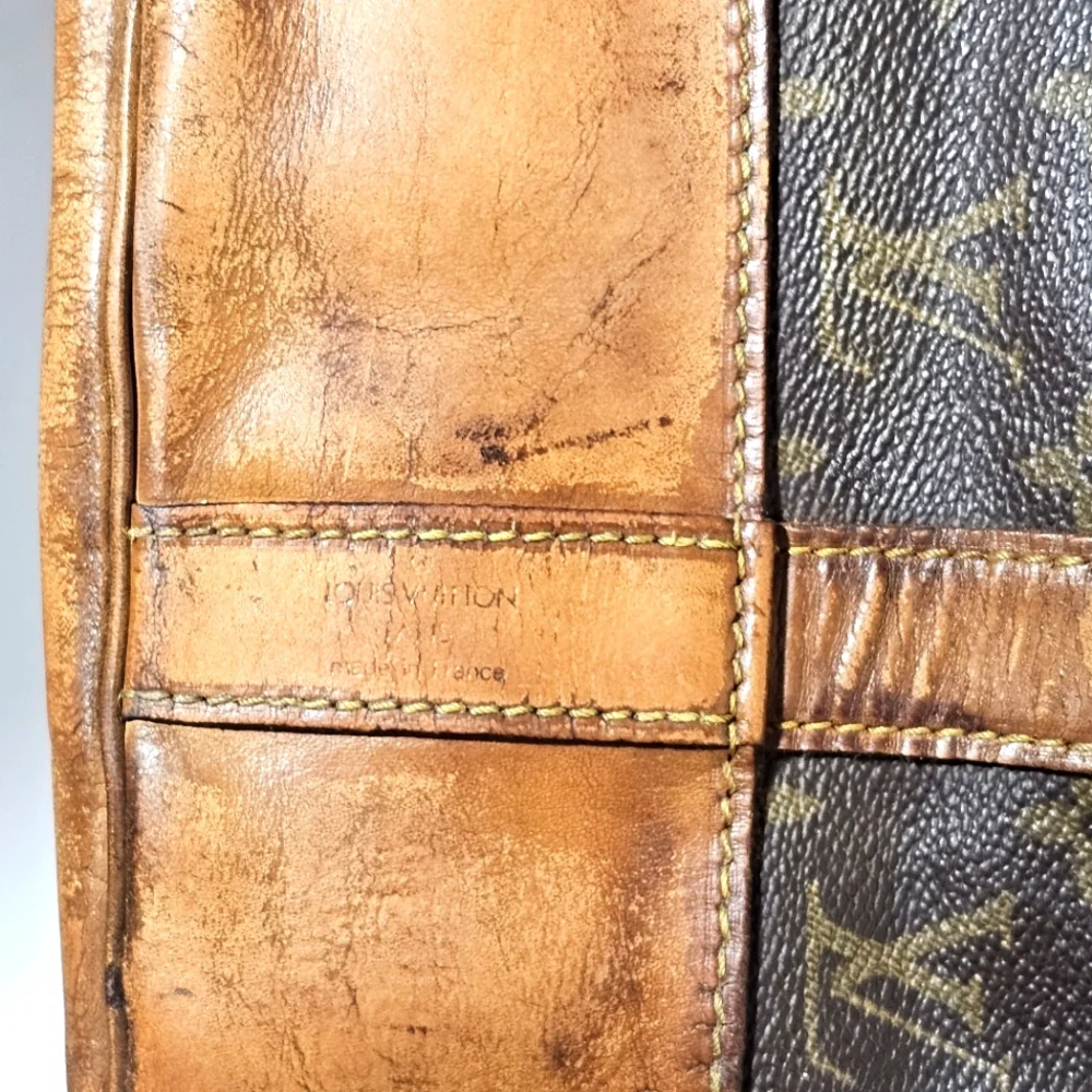 Louis Vuitton Monogram Canvas Bucket Backpack in Brown and Tan